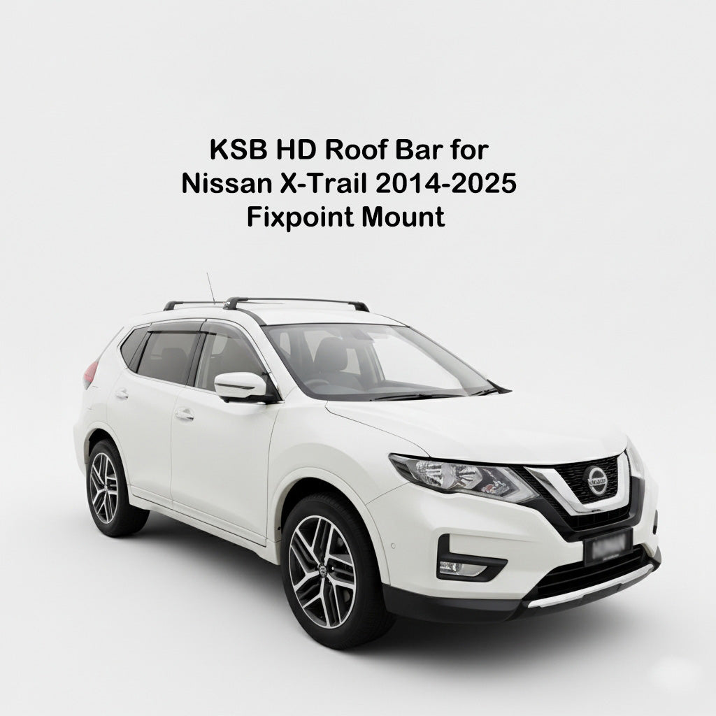 KIWIKINGS HD KSB roof racks for Nissan X-Trail 2014-2025 KWK Cross bar Fixpoint Mount