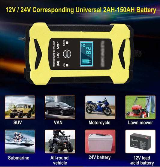 High quality 12V6A charger car battery charger universal smart repair battery charger