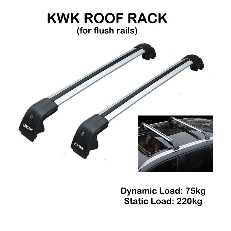 KIWIKINGS KWK Silent Flush Rail Cross Bar Roof racks (Price per crossbar)