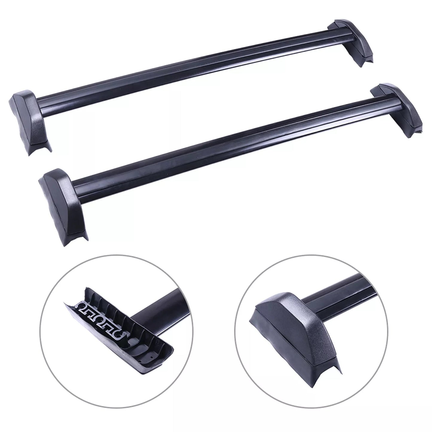 KWK HD Roof racks for 2002–2006 Honda CRV Crossbars Black