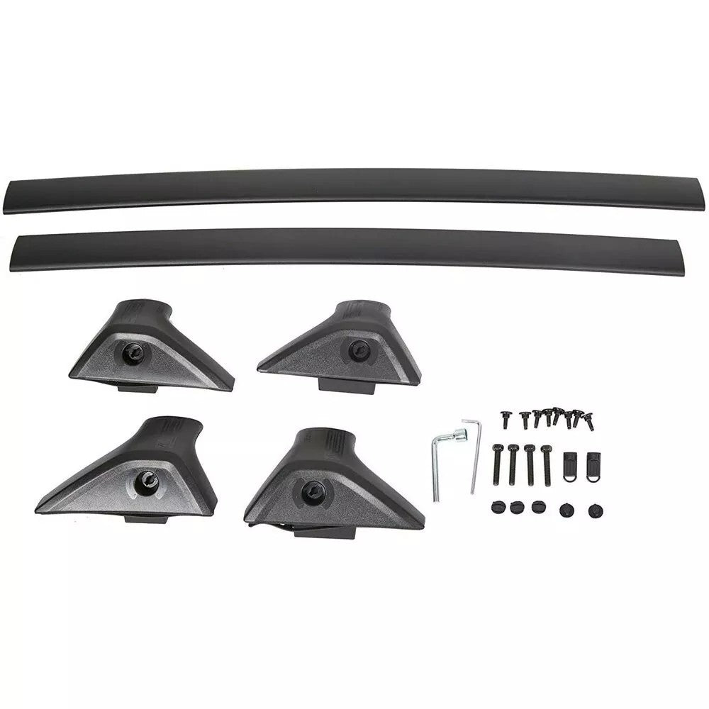 KWK HD Roof racks for Toyota RAV4 2019 2020 2021 2022 2023 2024 2025 Crossbars Black Color