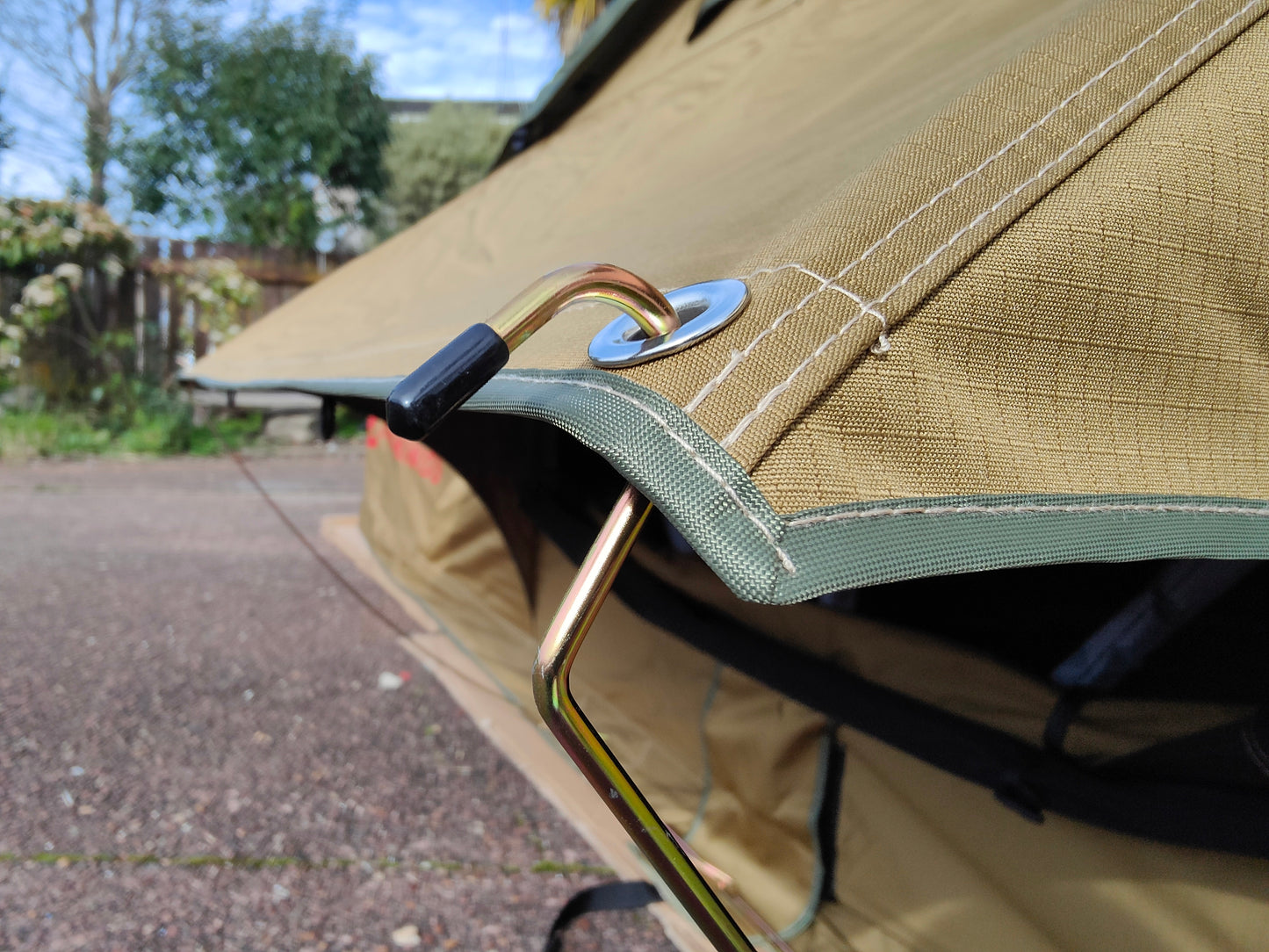 Roof Top Tent Window Poles / Fly Poles Set