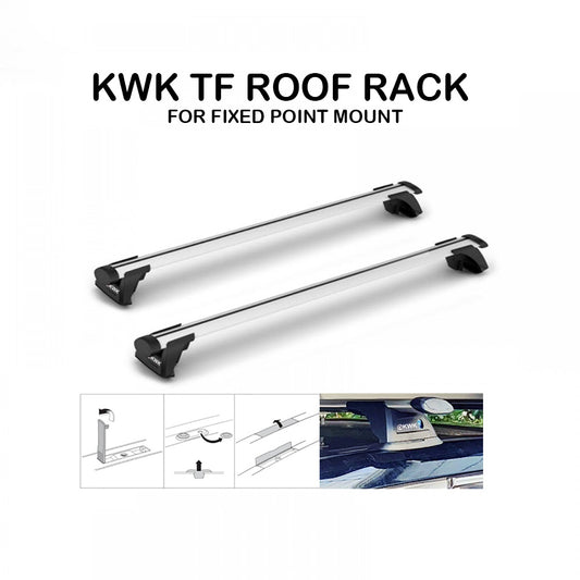 (Sale) KIWIKINGS KWK HD Crossbar KWK TF Roof Rack for Fix point mount