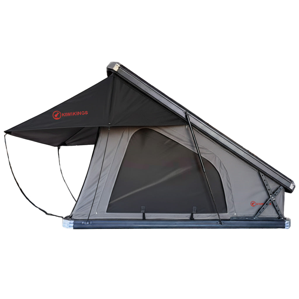 KIWIKINGS Aluminum Triangle K6-A138T hard shell roof top tent