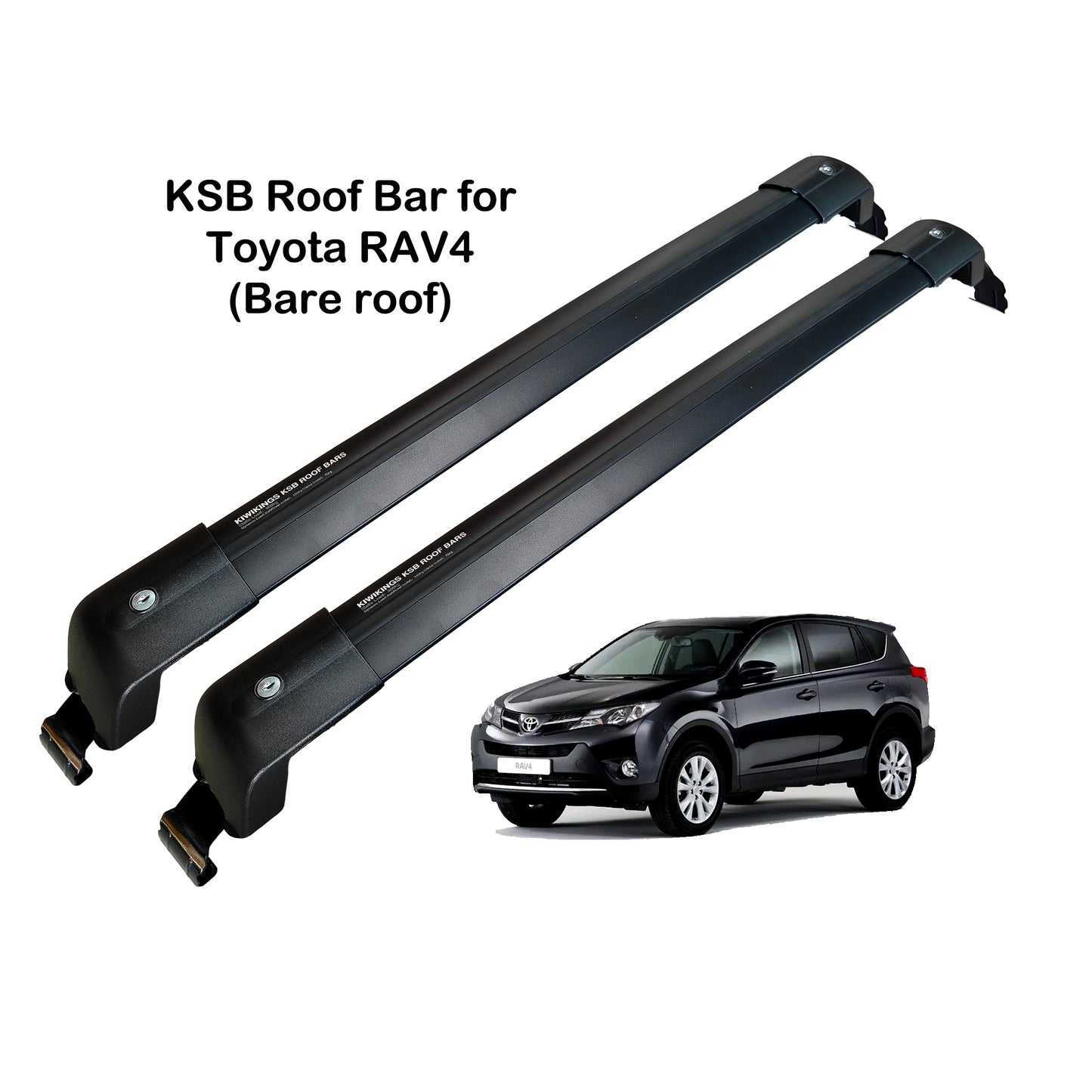 KIWIKINGS KSB HD Roof racks For Toyota RAV4 Bare Roof Cross bar