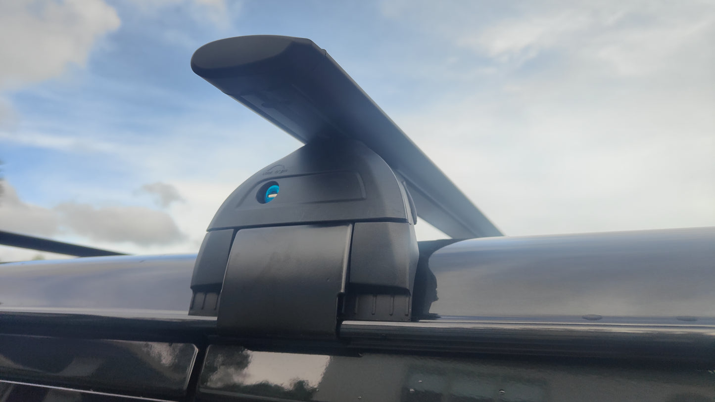 (Sale) KWK Heavy-Duty Roof BAR Roof Rack for Gutter Mount 90 Series ToyotaLand Cruiser Prado (Single Price)