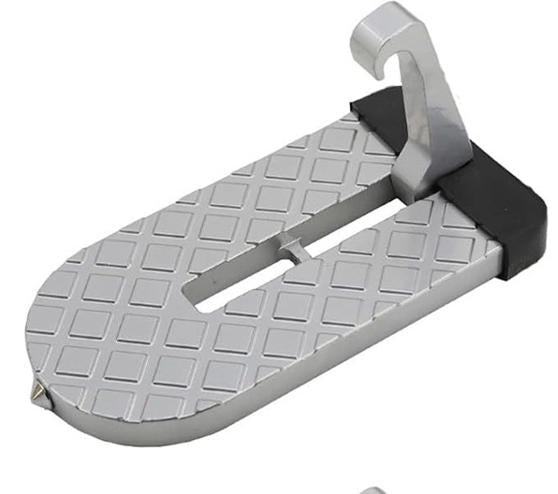 (2025 SALE)Curve Car Doorsteps Foot Pegs Folding Ladder U Shaped Hook Pedal Easy Access to Rooftop