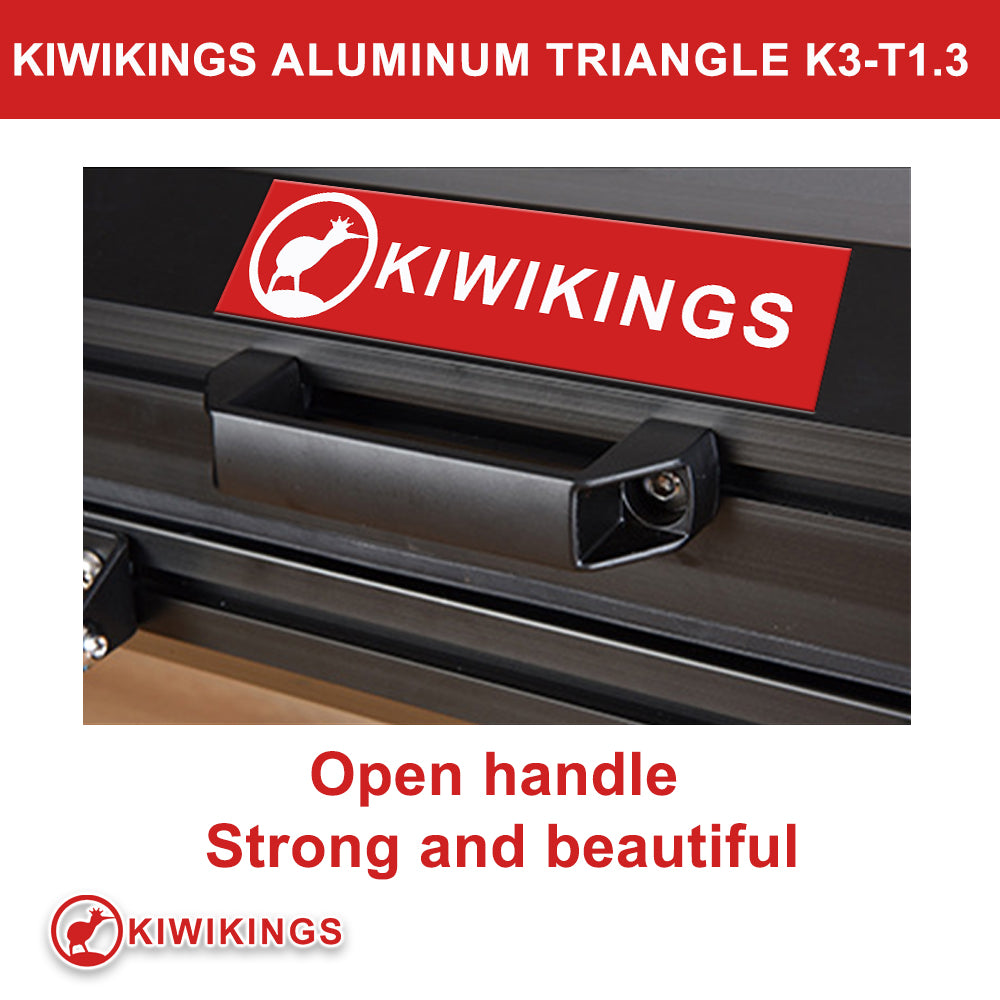（Fall Clearance）KIWIKINGS Aluminum Triangle K3-T1.3 ROOF TOP TENT