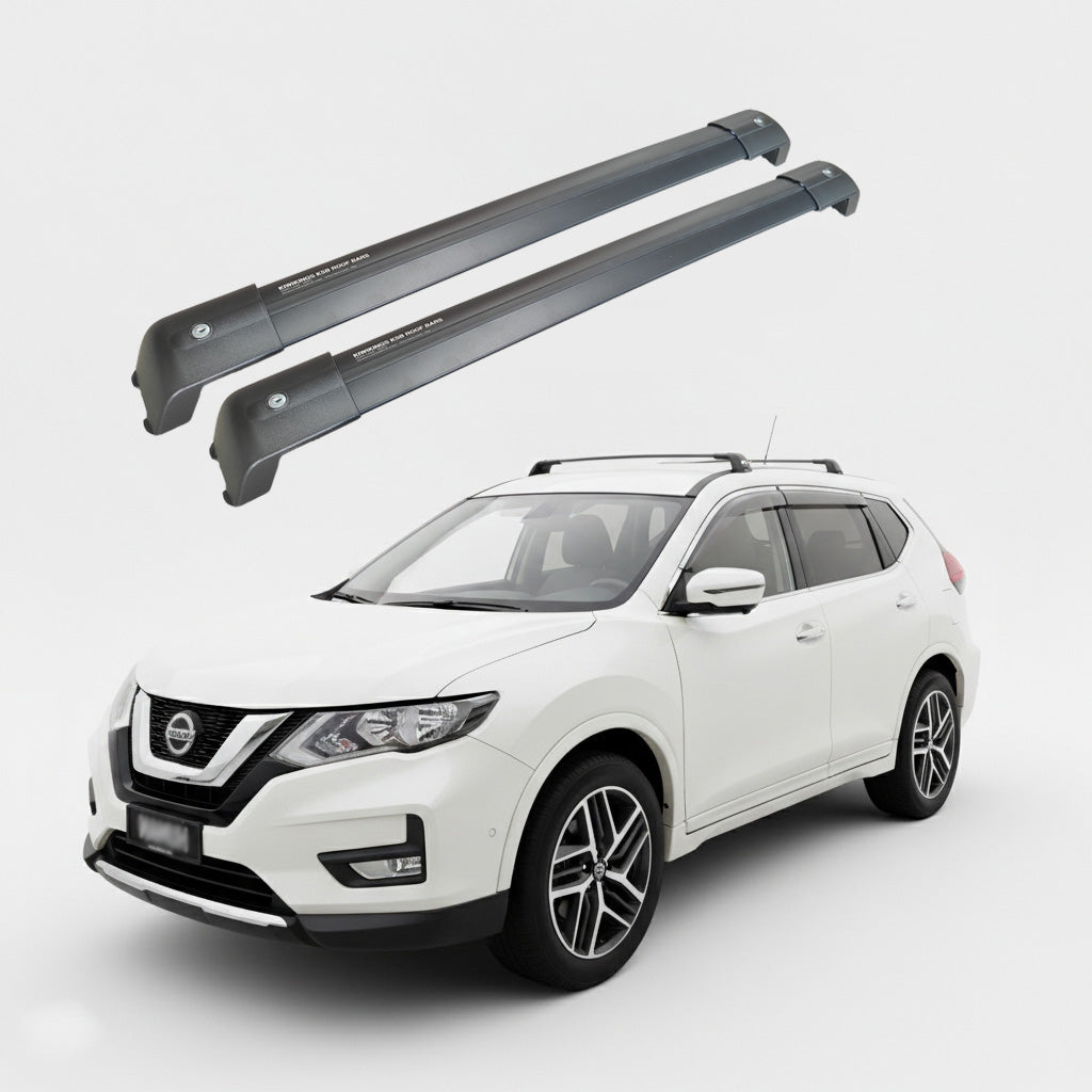 KIWIKINGS HD KSB roof racks  for Nissan X-Trail 2014-2022 KWK Cross bar Fixpoint Mount
