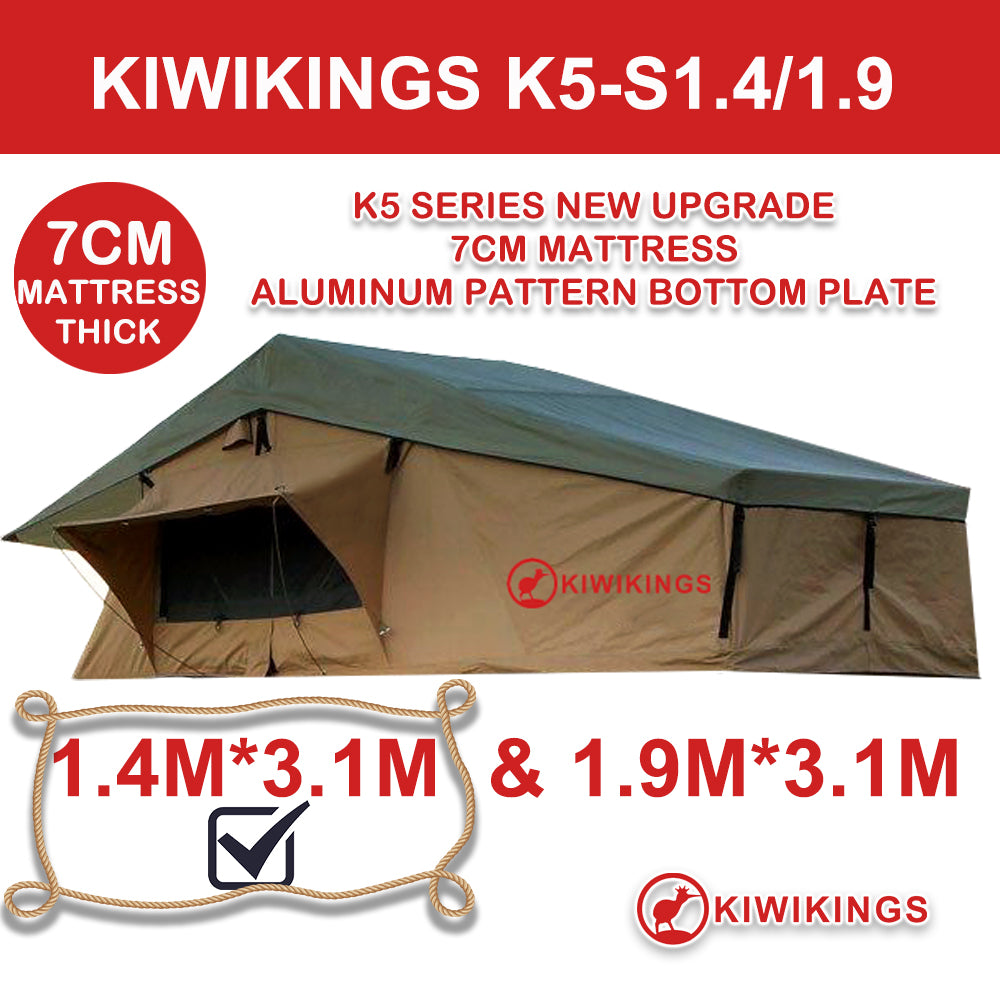 (XMAS SALE) KIWIKINGS(TENT+ANNEX) CLASSIC ROOF TOP TENT SOFT TOP ROOF TENT