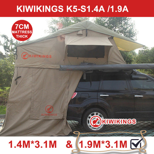 (XMAS SALE) KIWIKINGS(TENT+ANNEX) CLASSIC ROOF TOP TENT SOFT TOP ROOF TENT