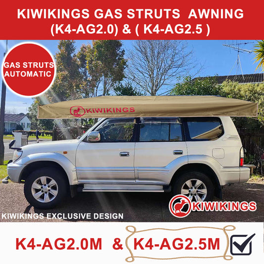 (XMAS SALE) KIWIKINGS Gas Struts Free standing  awning (K4-AG2.0) & ( K4-AG2.5 )