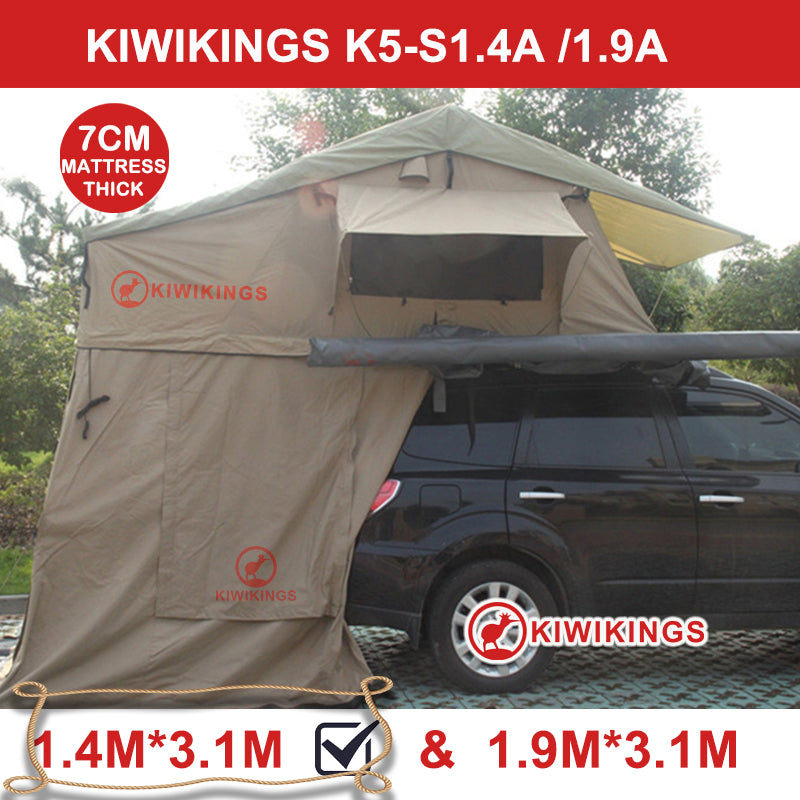 (XMAS SALE) KIWIKINGS(TENT+ANNEX) CLASSIC ROOF TOP TENT SOFT TOP ROOF TENT