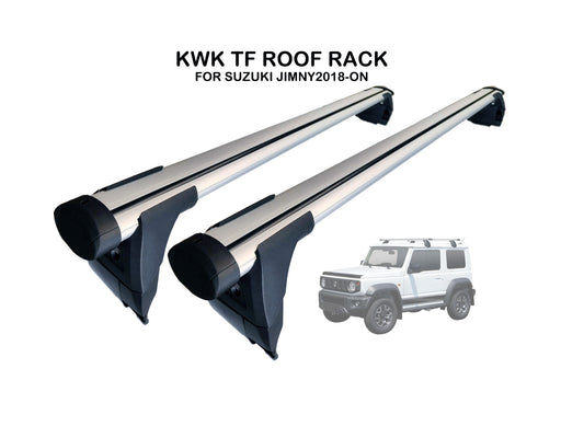 KIWIKINGS KWK HD Crossbar KWK TF Roof Rack for Suzuki Jimny 2018-ON Gutter Mount