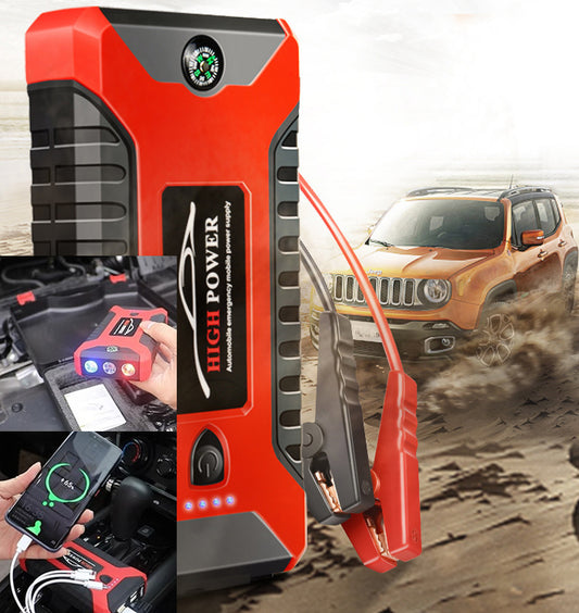 (XMAS SALE) Multifunctional Car jump starter car starting power supply