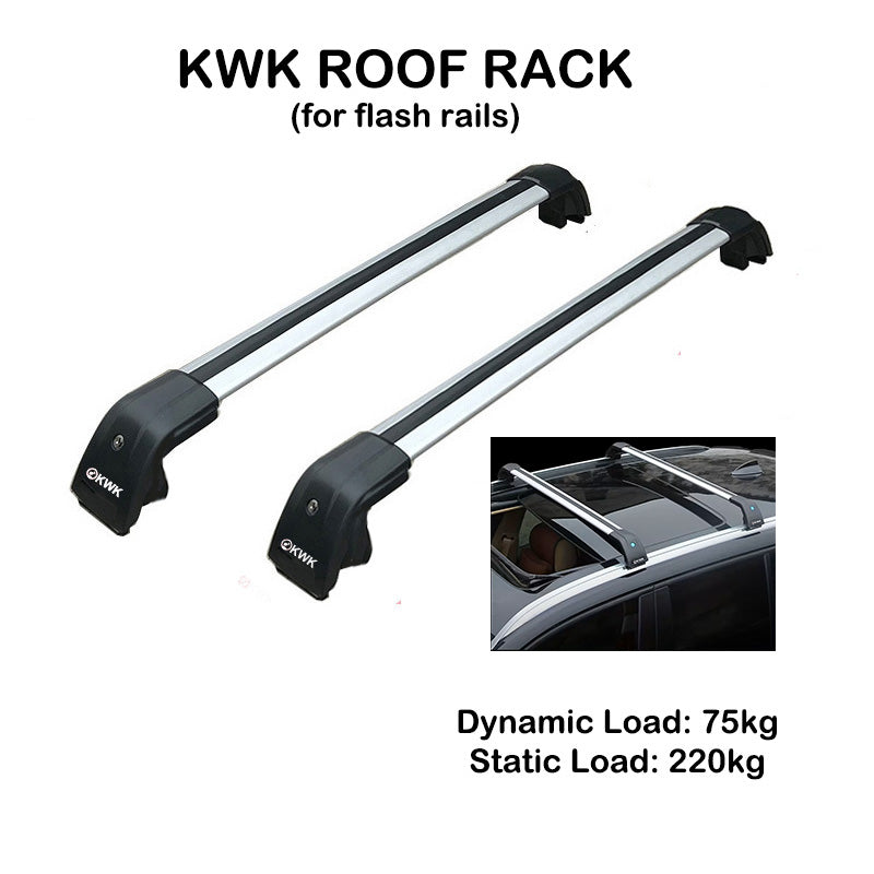 KIWIKINGS KWK Silent Flush Rail Cross Bar Roof racks （Price per crossbar）