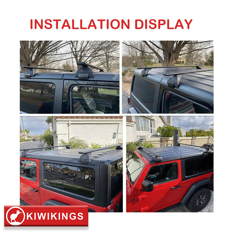 ）Toyota Hiace JEEP WRANGLER (2007-2023) JK JKU JL JLU roof racks Jeep crossbar G-Class