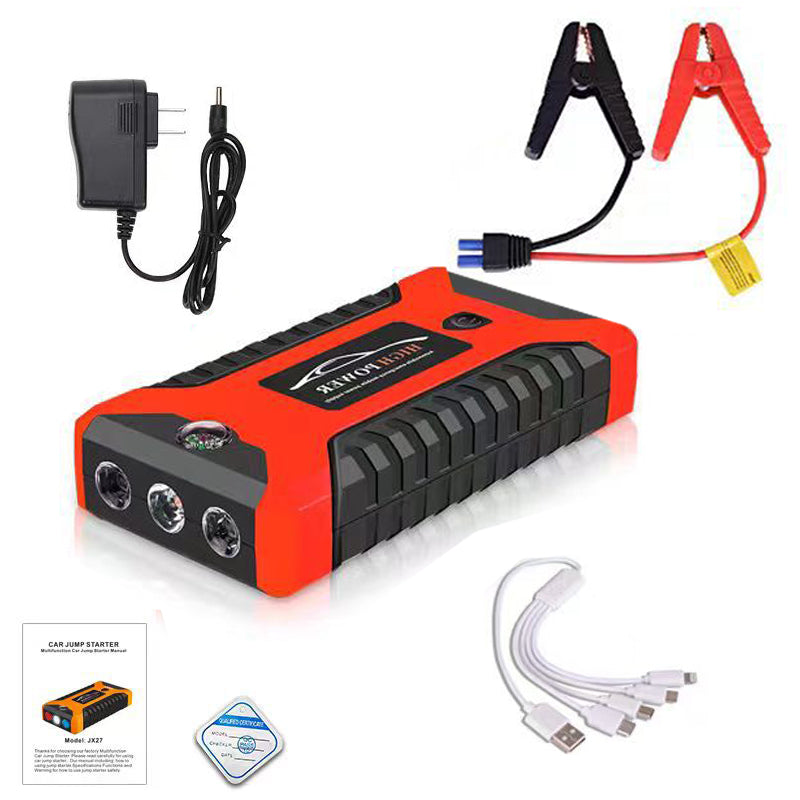 (XMAS SALE) Multifunctional Car jump starter car starting power supply