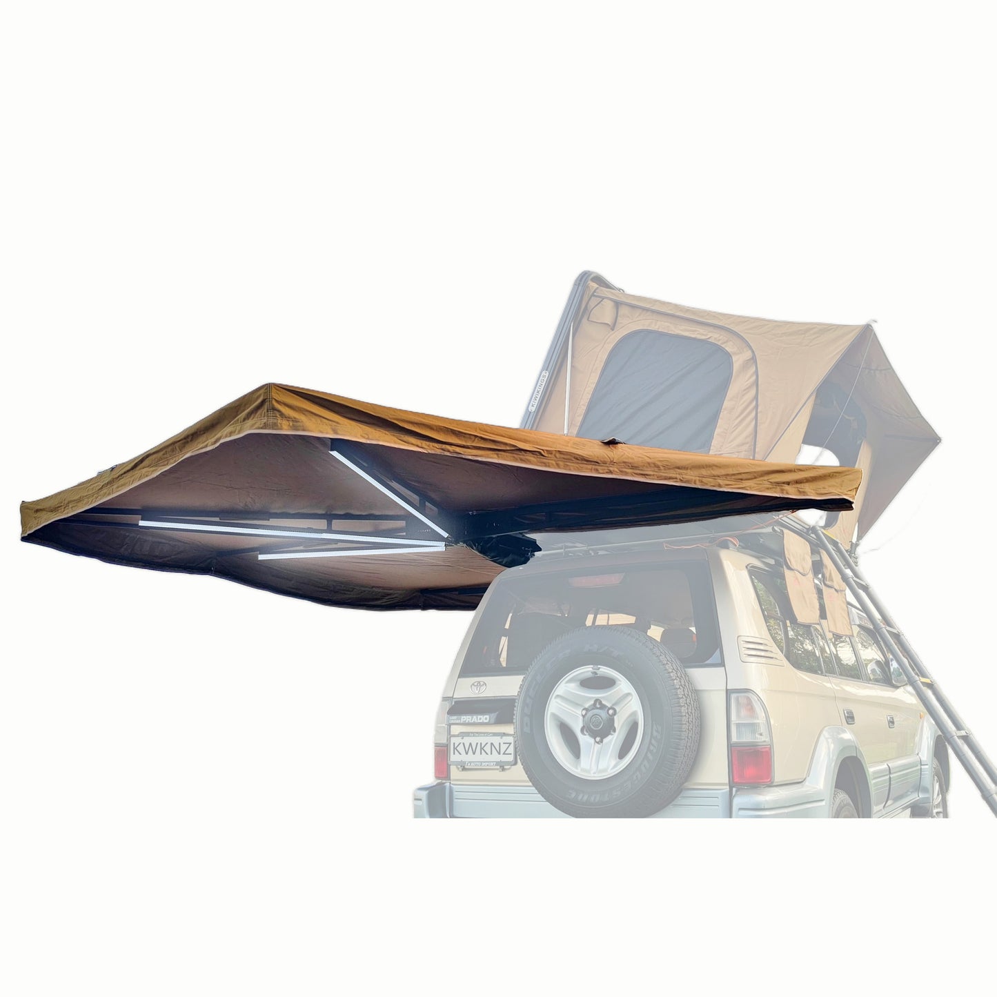 KIWIKINGS PLUS 270°AWNING LED Free Standing 270 AWNINGS+TENT KP270T