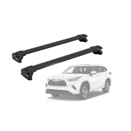 (Sale) KIWIKINGS Heavy duty KWK TF roof racks  for Toyota Highlander 2014-2021 KWK Cross bar