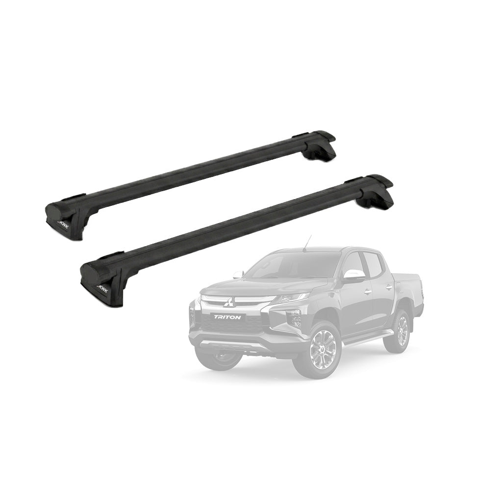(SALE) KIWIKINGS Heavy duty KWK TF roof racks  for Mitsubishi Triton 2015-2024 KWK Cross bar