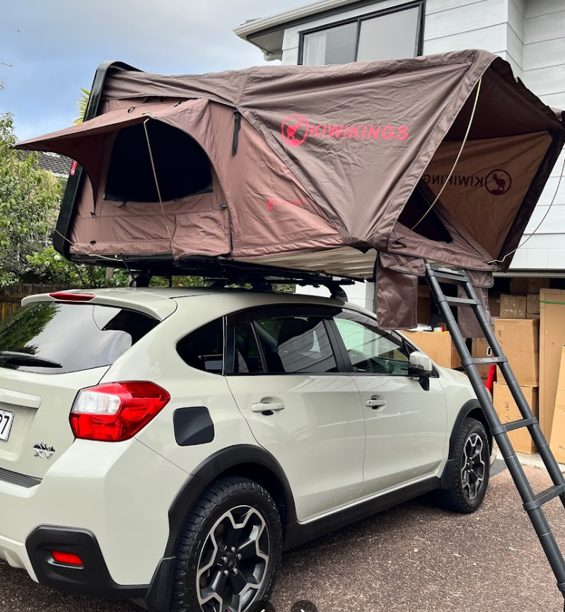 (XMAS SALE) KIWIKINGS  (K4-H1.6)1.6M*2.1M roof top tent  Hydraulic automatic Hard-top roof tent