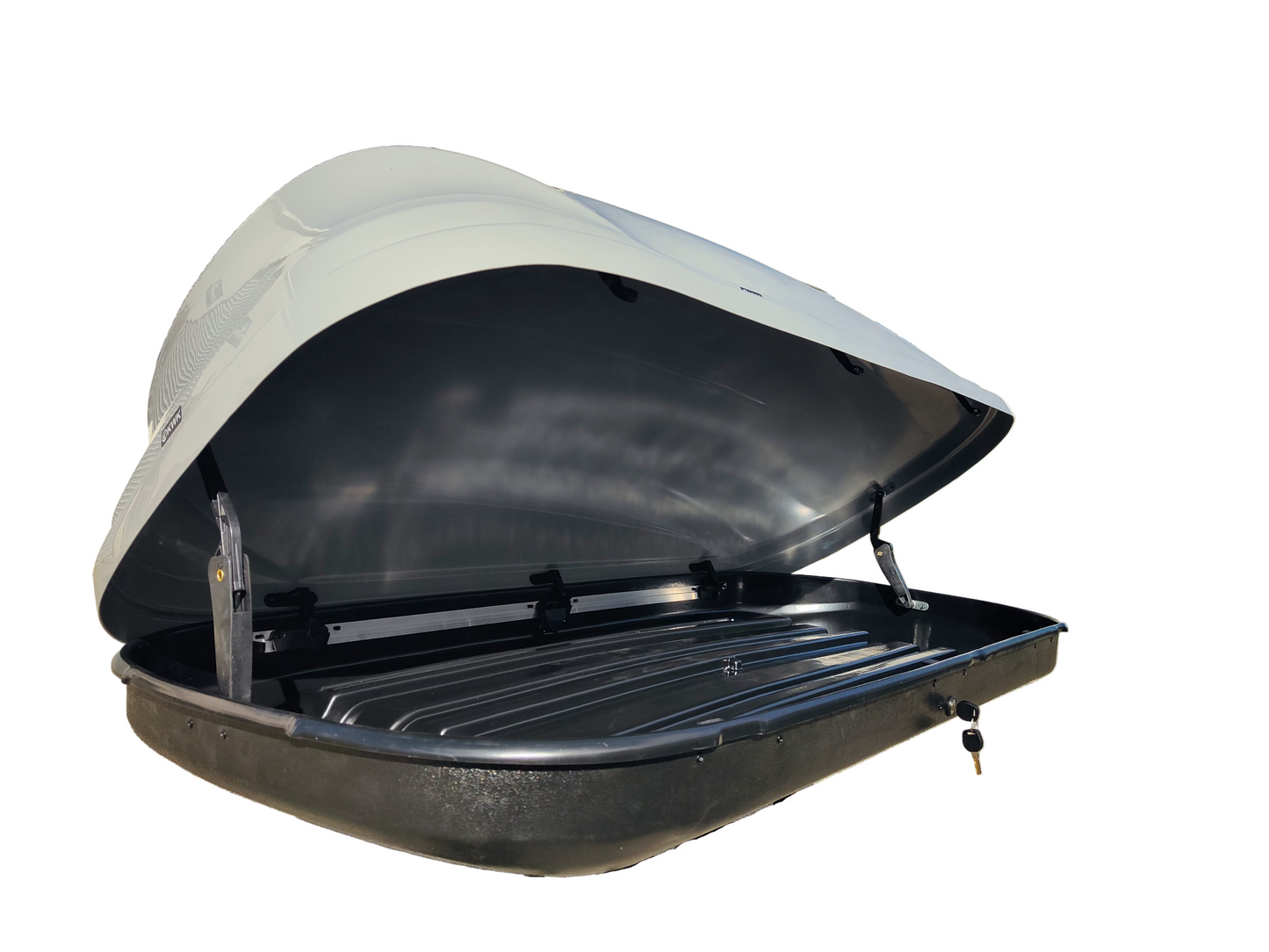 KIWIKINGS Roof box KRB178G KWK roof box 550 L light grey