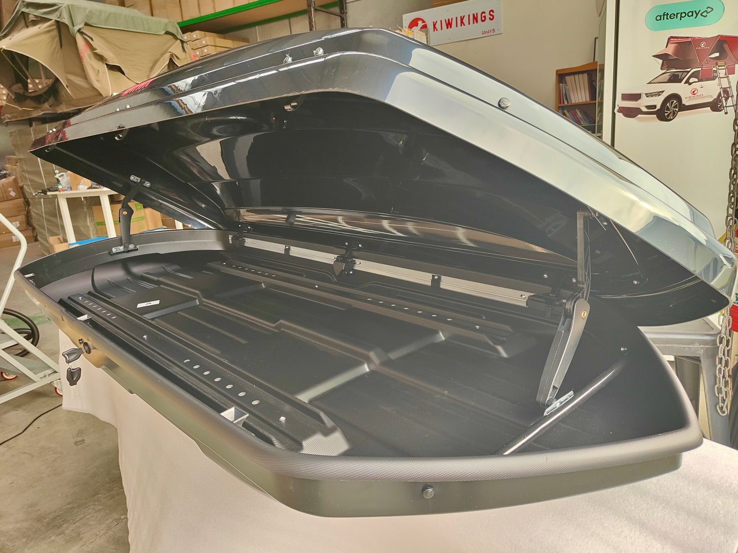 (Matariki Sale) KIWIKINGS Roof box  KRB550L KWK Roof box 550L Carrier Box