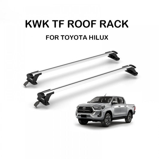 KIWIKINGS KWK HD Crossbar KWK TF Roof Rack for Toyota Hilux  clip-on Mount